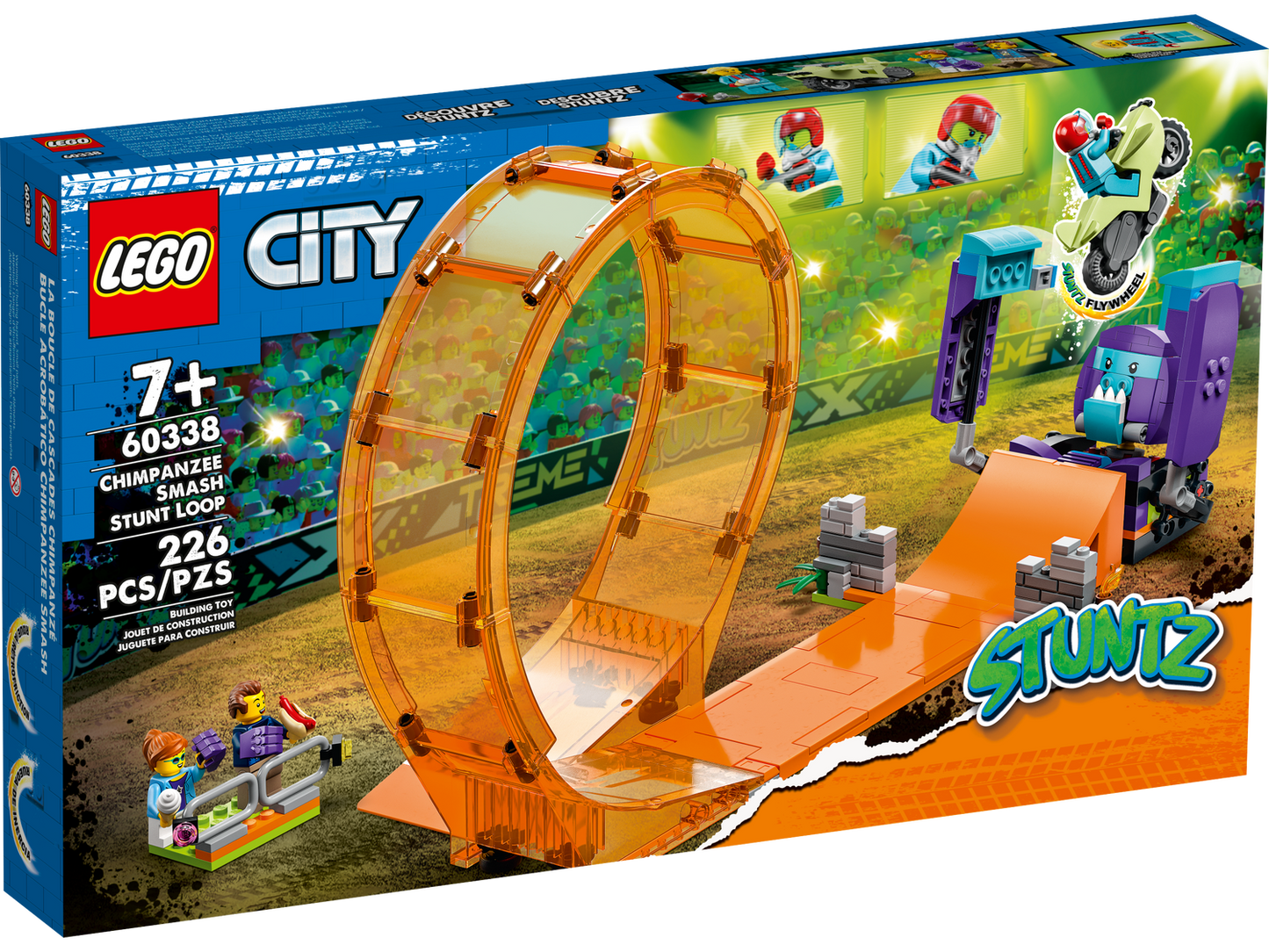 City 60338 Schimpansen-Stuntlooping