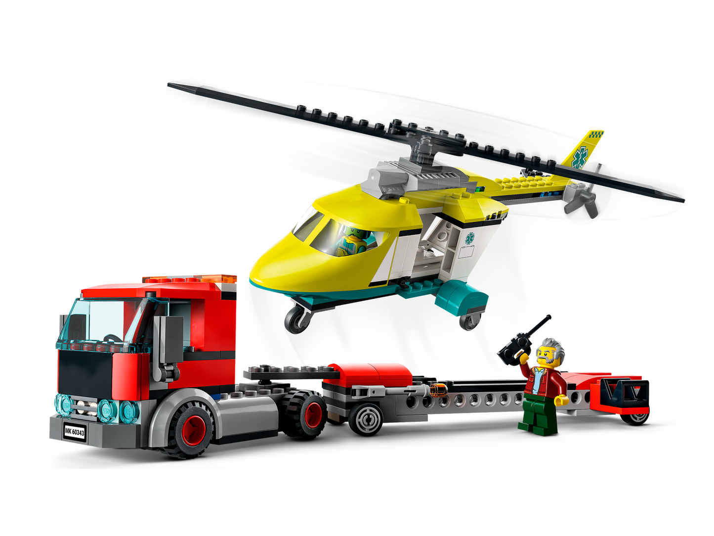 City 60343 Hubschrauber Transporter