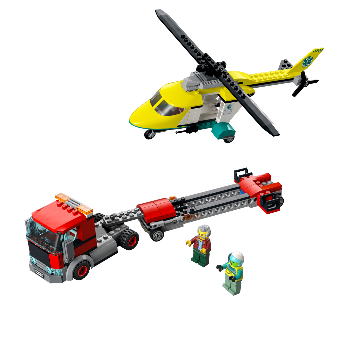 City 60343 Hubschrauber Transporter