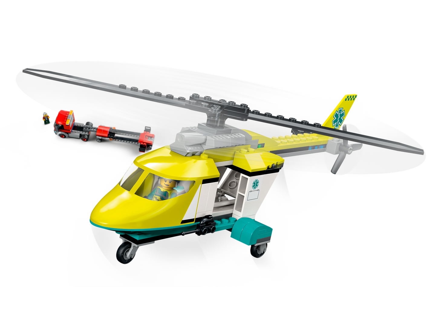 City 60343 Hubschrauber Transporter