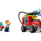 City 60375 Feuerwehrstation und Löschauto