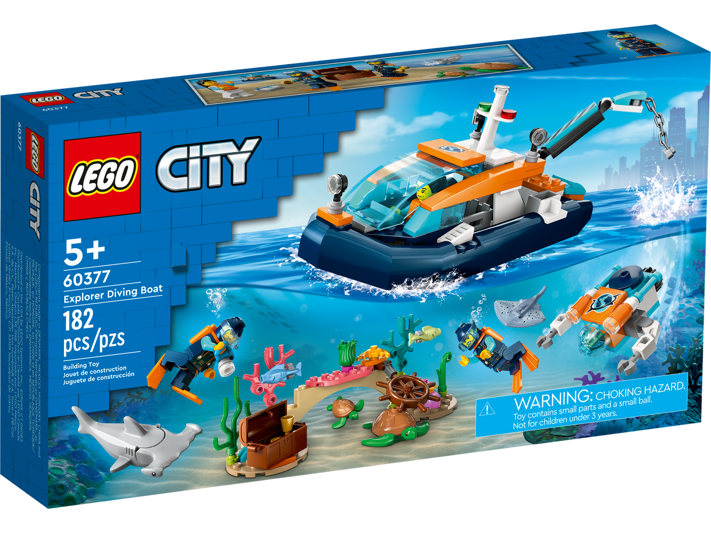 City 60377 Meeresforscher-Boot