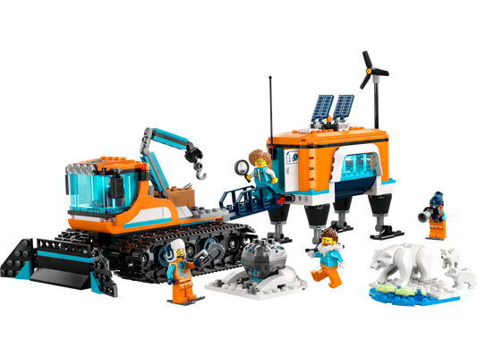 City 60378 Arktis-Schneepflug mit mobilem Labor