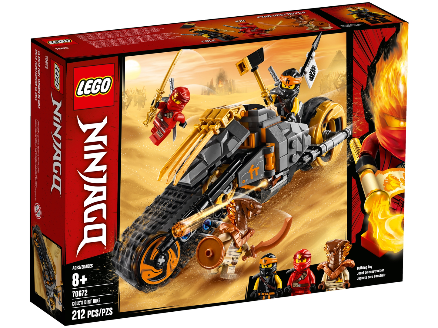 NINJAGO 70672 Coles Offroad-Bike