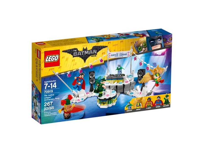 The LEGO Batman Movie 70919 The Justice League Anniversary Party