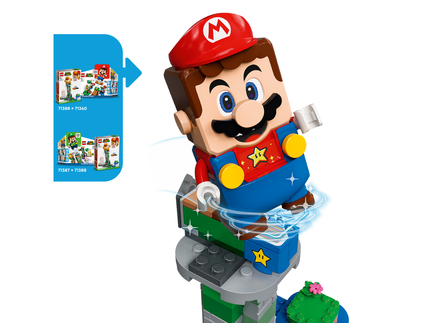 Super Mario 71388 Kippturm mit Sumo-Bruder-Boss Erweiterungsset