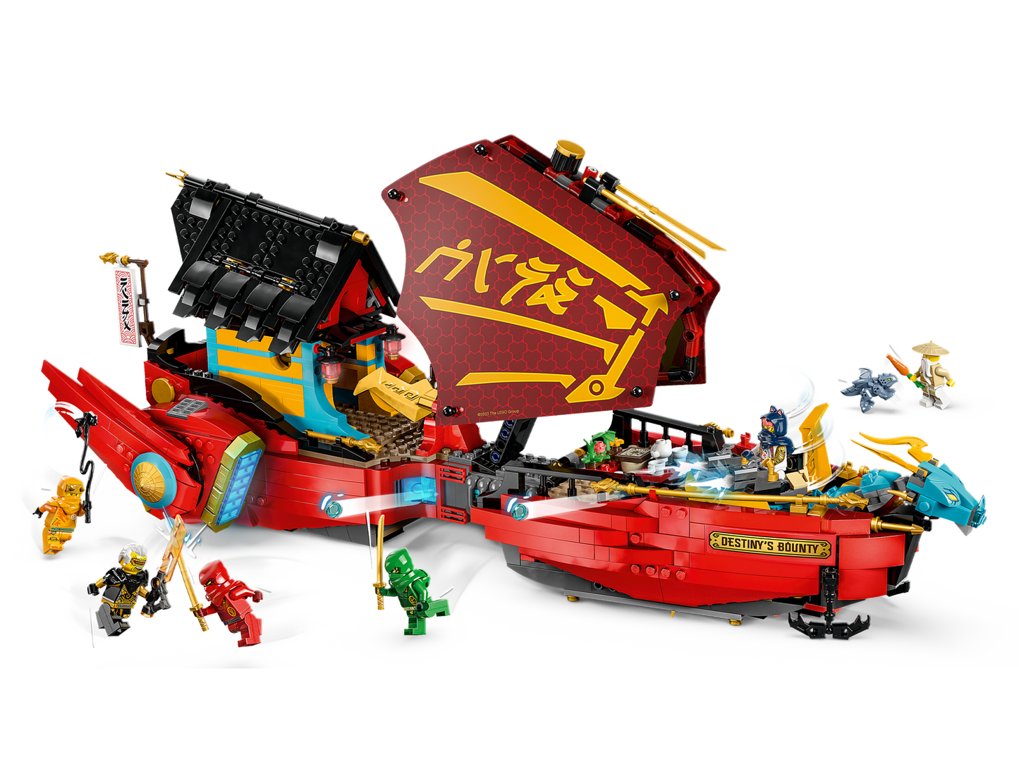 NINJAGO 71797 Ninja-Flugsegler im Wettlauf mit der Zeit