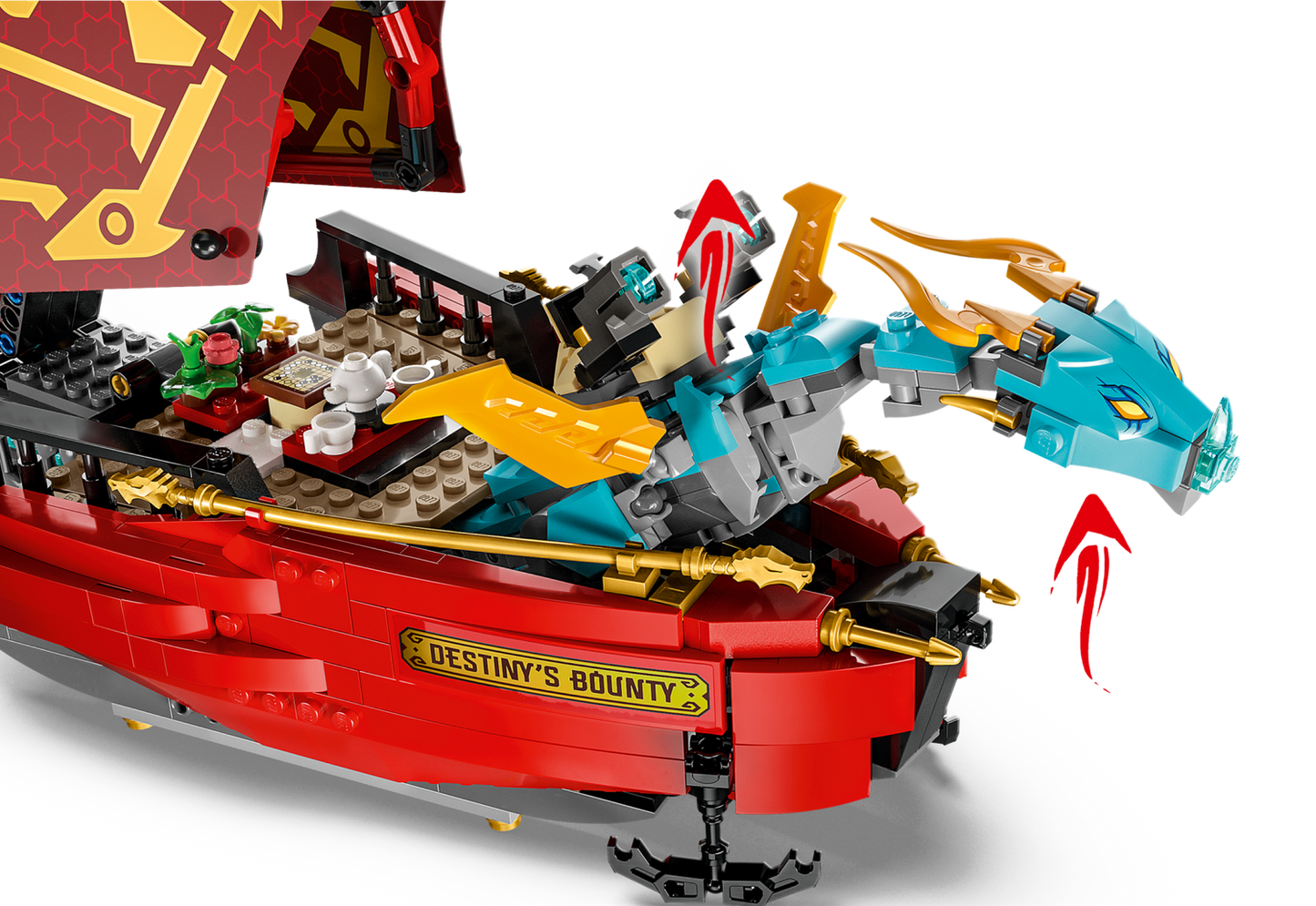 NINJAGO 71797 Ninja-Flugsegler im Wettlauf mit der Zeit