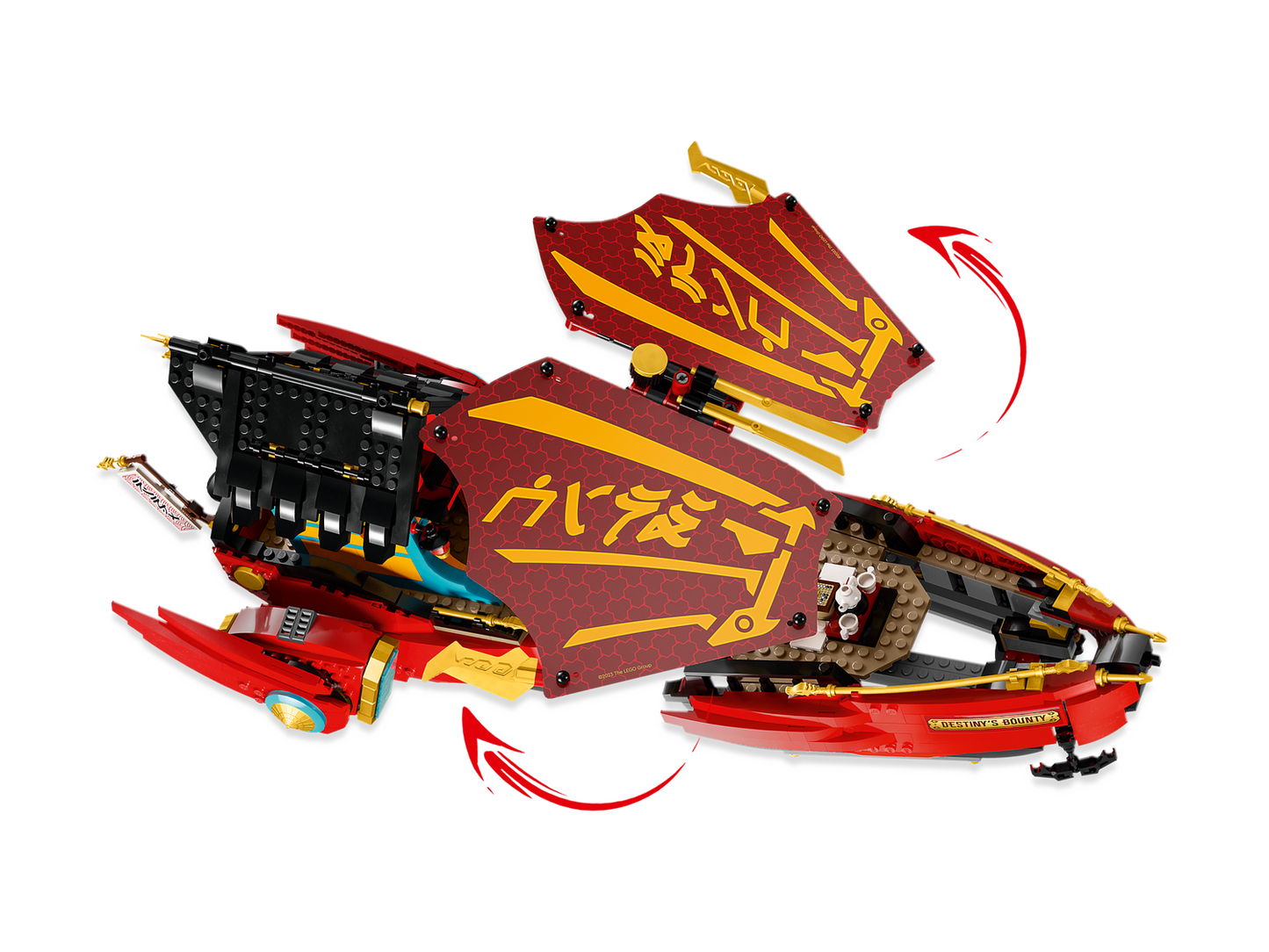 NINJAGO 71797 Ninja-Flugsegler im Wettlauf mit der Zeit