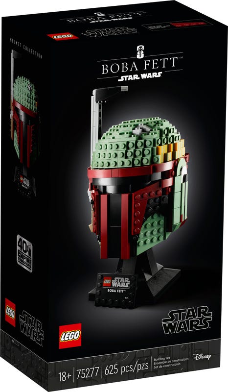 Star Wars 75277 Boba Fett Helm