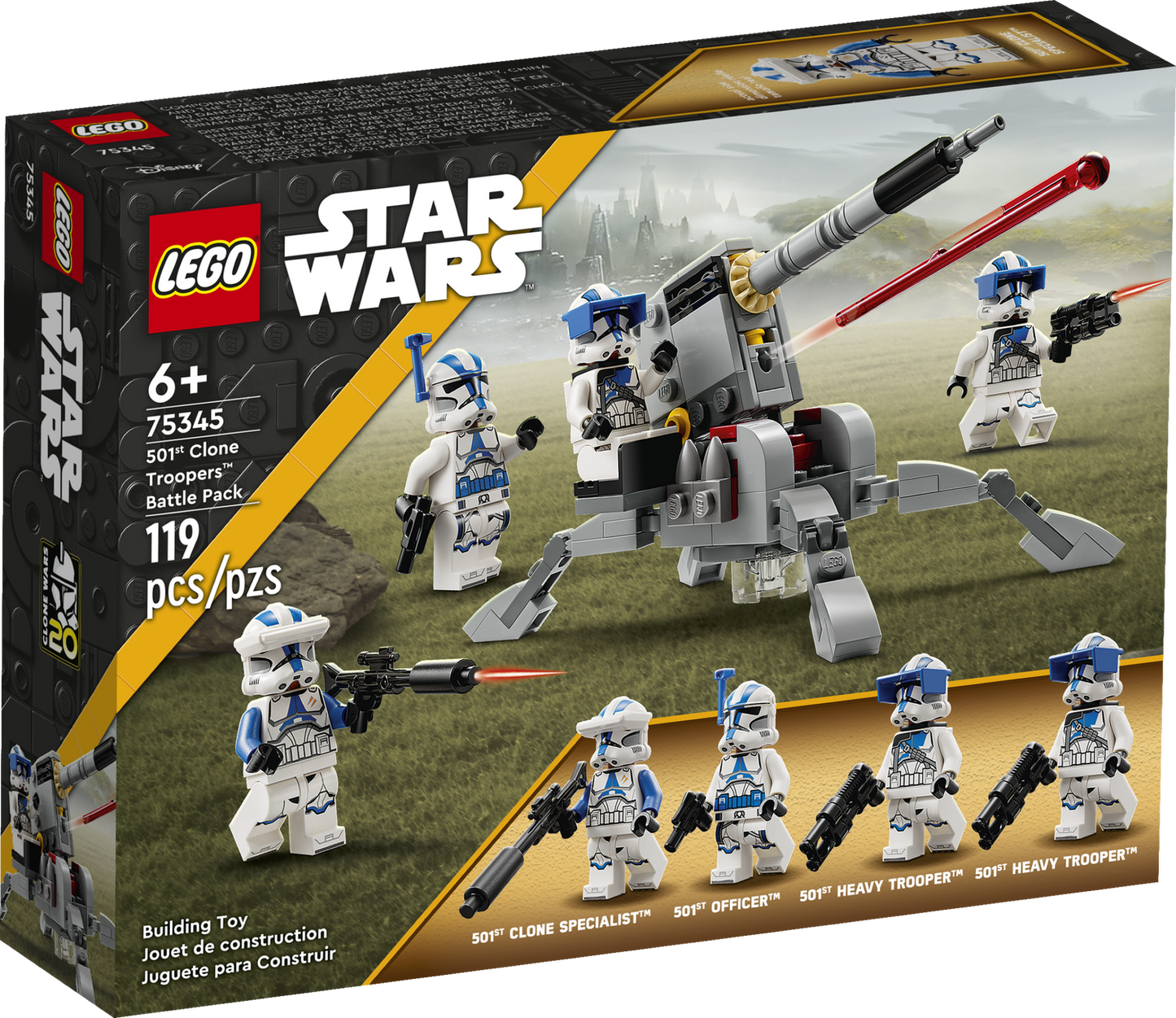 Star Wars 75345 501st Clone Troopers Battle Pack