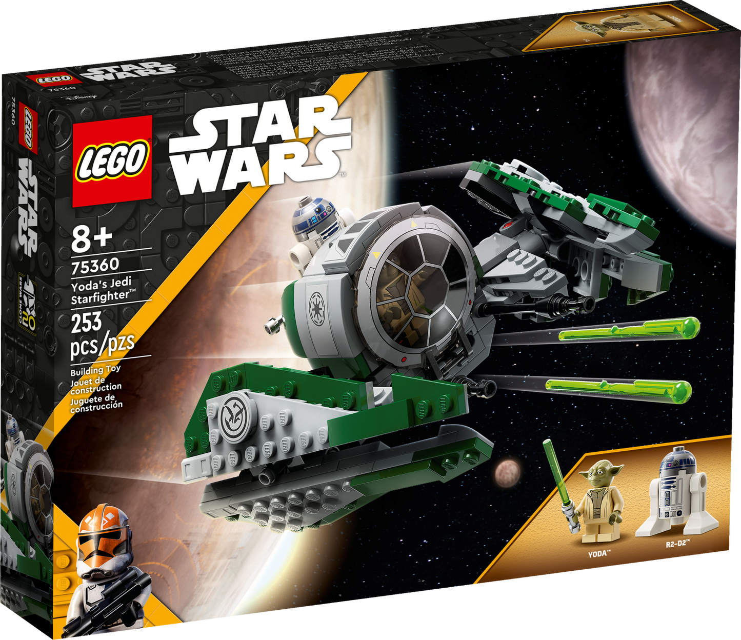 Star Wars 75360 Yodas Jedi Starfighter