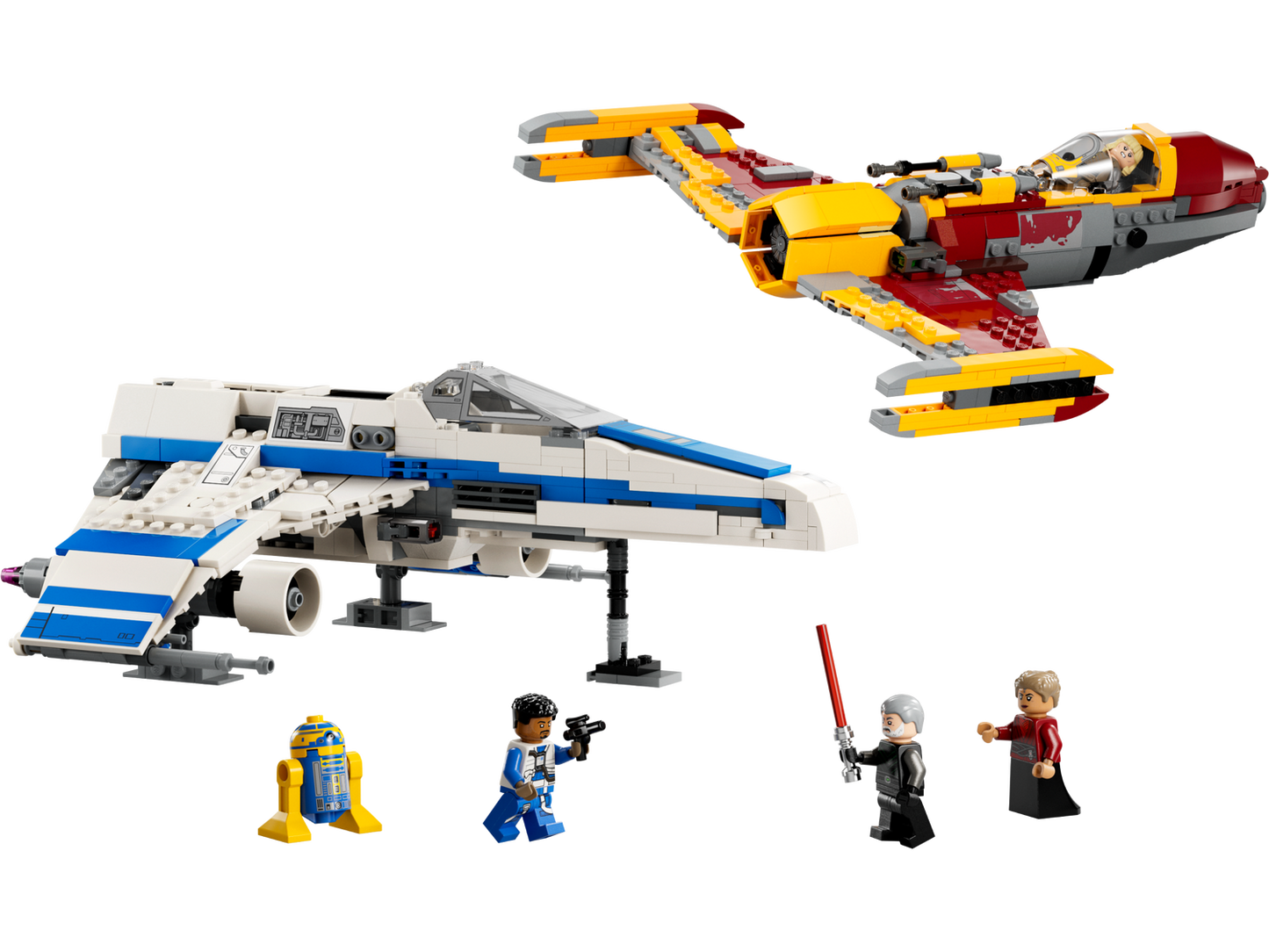 Star Wars 75364 New Republic E-Wing vs. Shin Hatis Starfighter