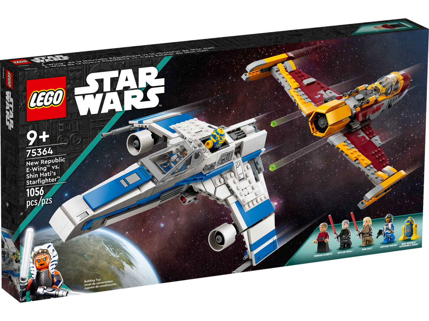 Star Wars 75364 New Republic E-Wing vs. Shin Hatis Starfighter