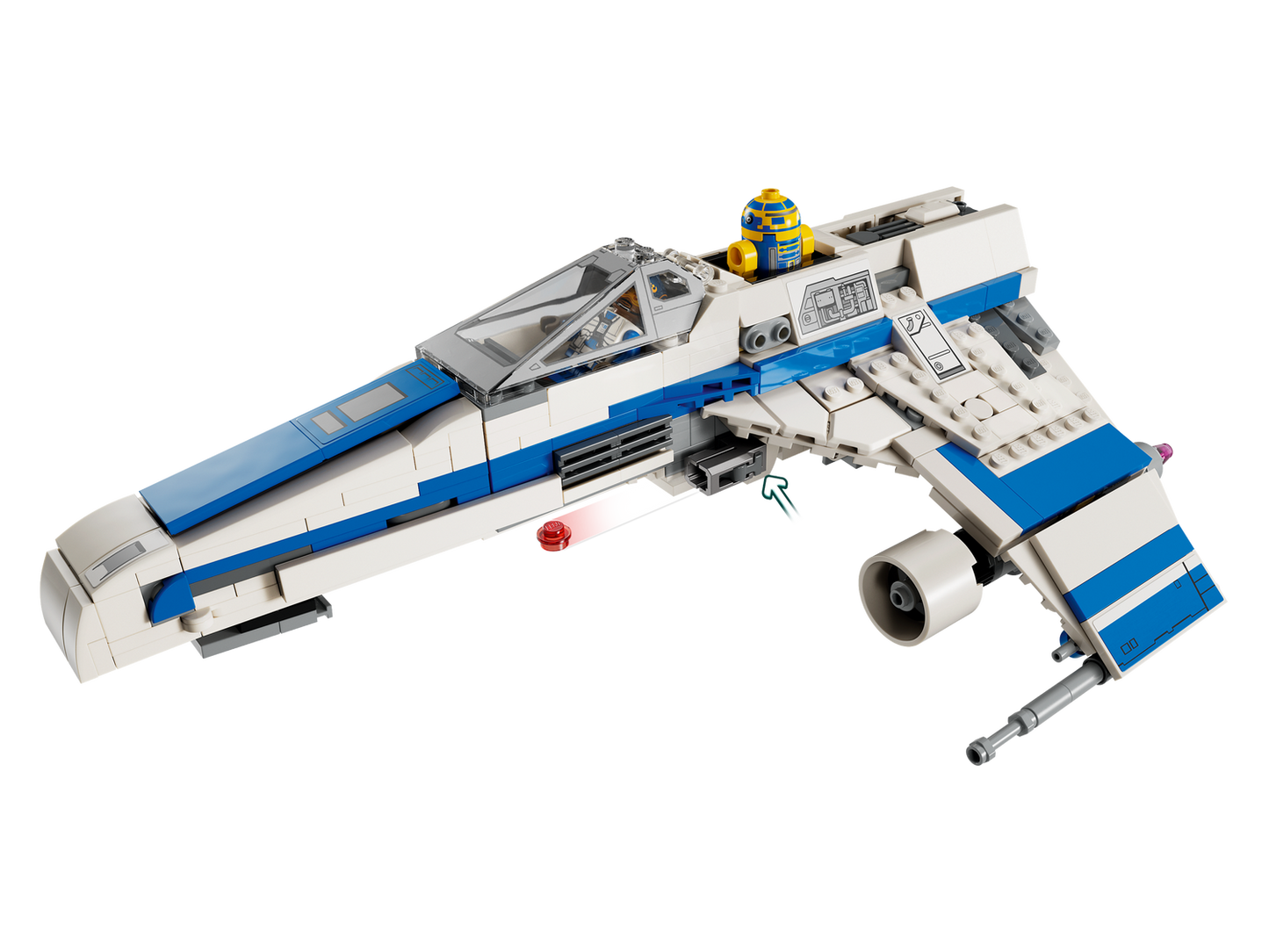 Star Wars 75364 New Republic E-Wing vs. Shin Hatis Starfighter