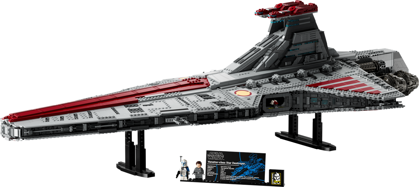 Star Wars 75367 Republikanischer Angriffskreuzer der Venator-Klasse