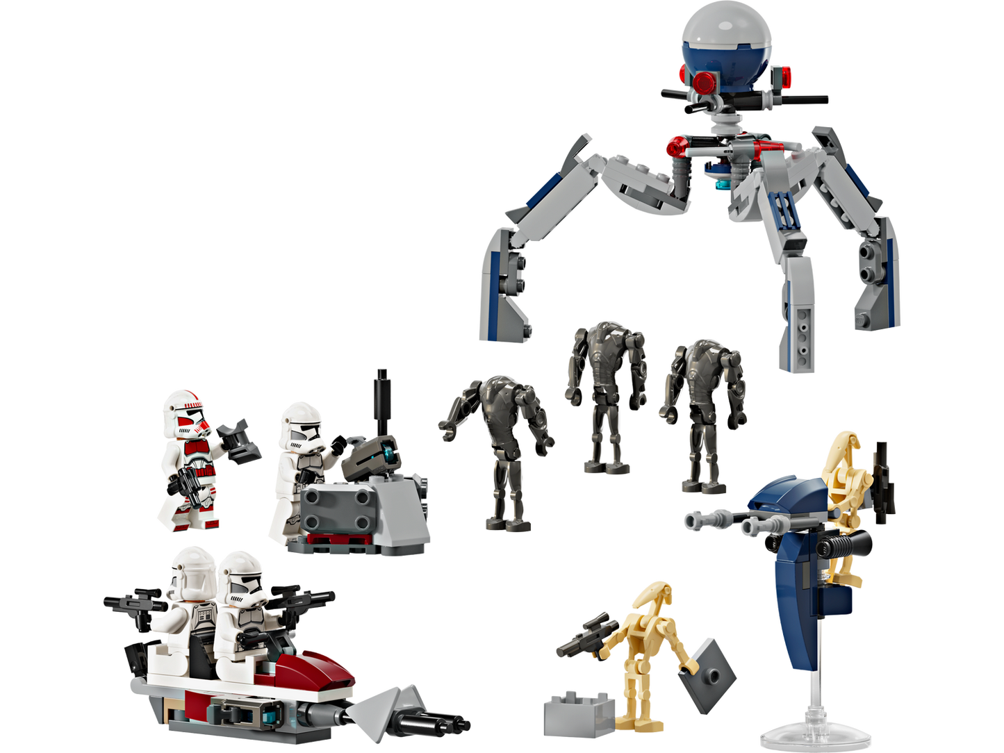Star Wars 75372 Clone Trooper & Battle Droid Battle Pack