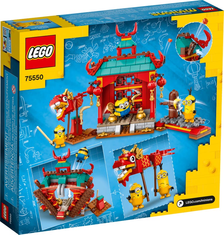 Minions 75550 Minions Kung Fu Tempel