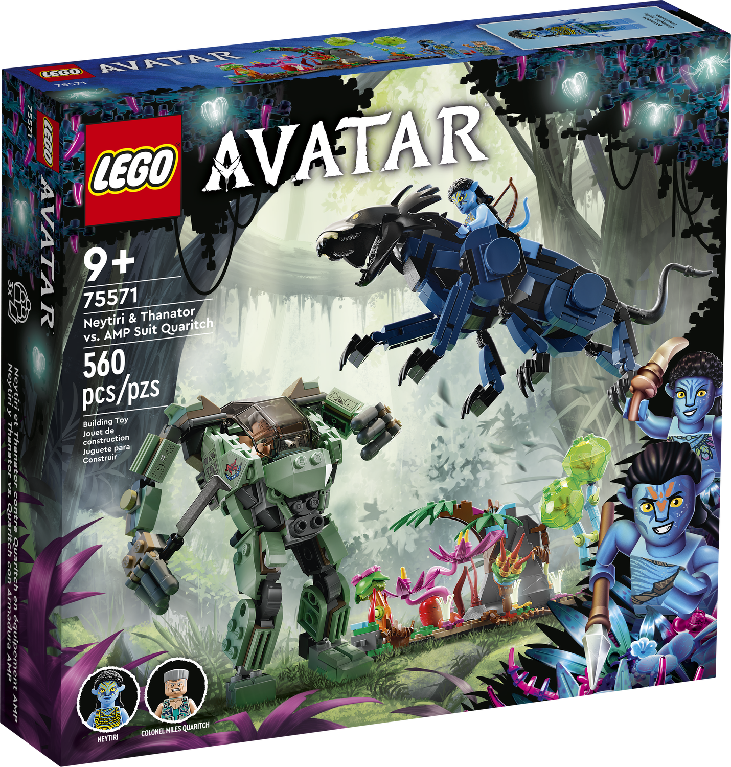 Avatar 75571 Neytiri und Thanator vs. Quaritch im MPA