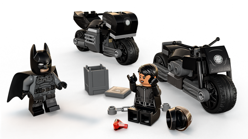 The LEGO Batman Movie 76179 Batman & Selina Kyle Verfolgungsjagd auf dem Motorrad