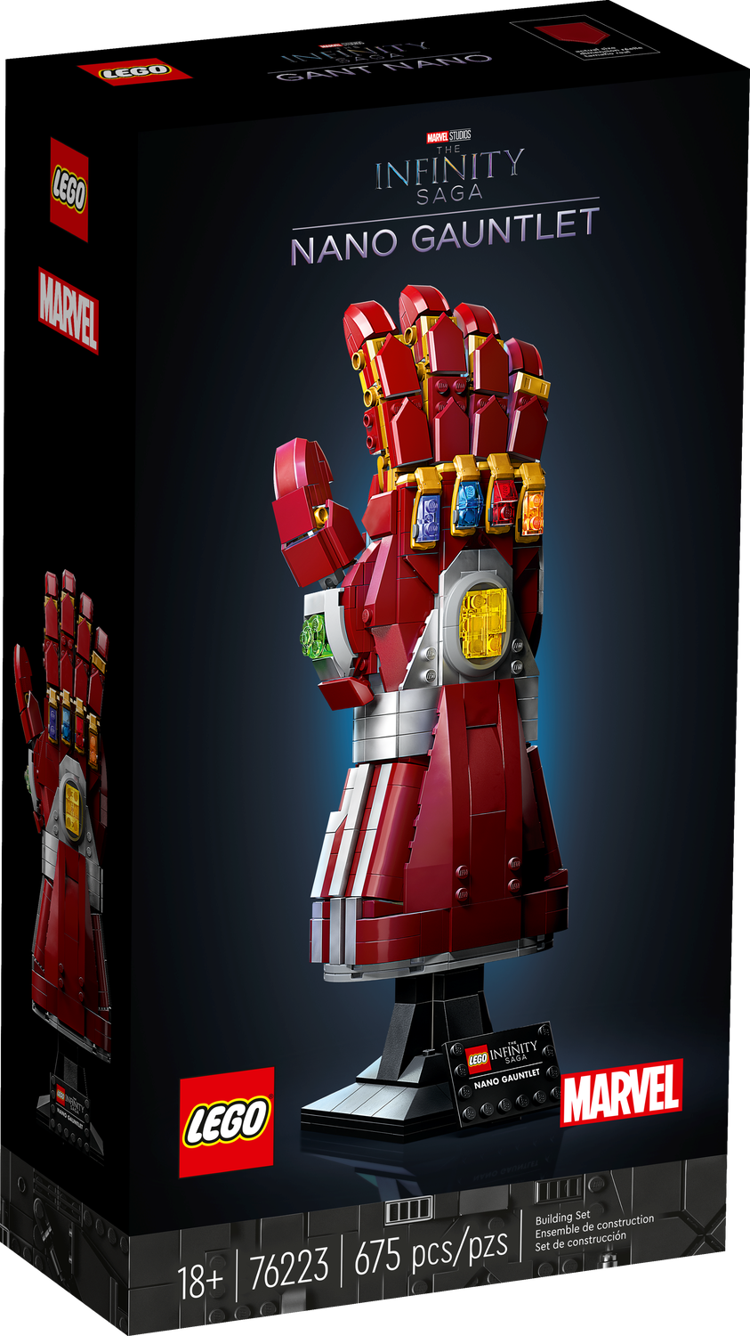 Marvel 76223 Iron Mans Nano Handschuh