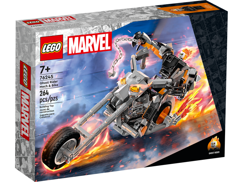 Marvel 76245 Ghost Rider mit Mech & Bike