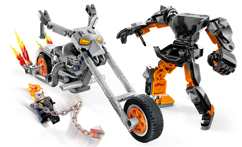 Marvel 76245 Ghost Rider mit Mech & Bike