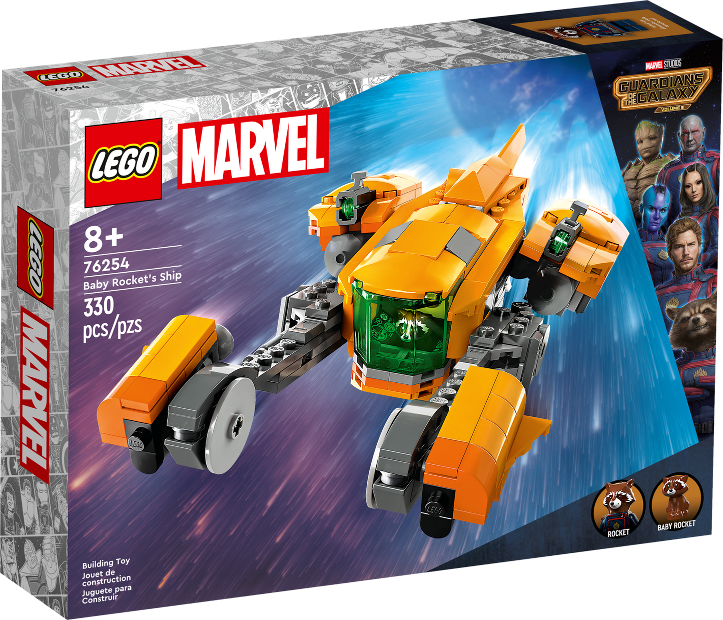 Marvel 76254 Baby Rockets Schiff