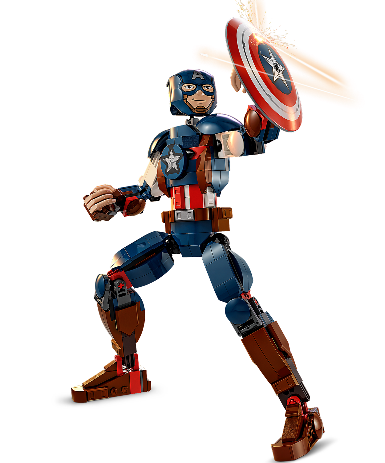 Marvel 76258 Captain America Baufigur