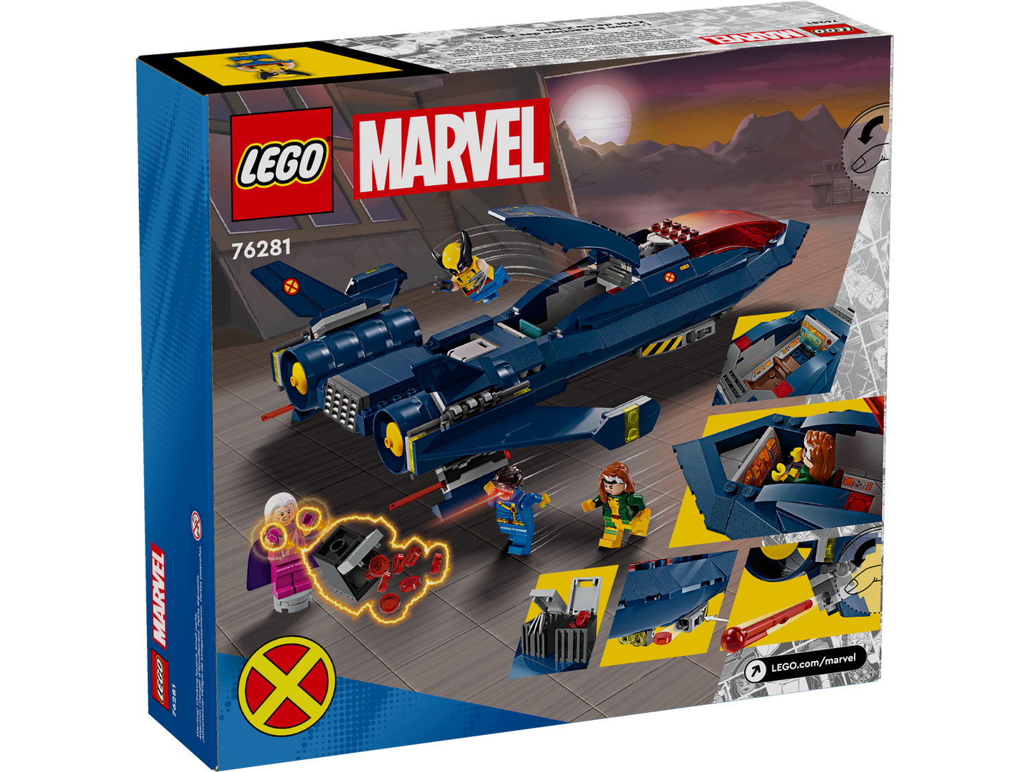 Marvel 76281 X-Jet der X-Men