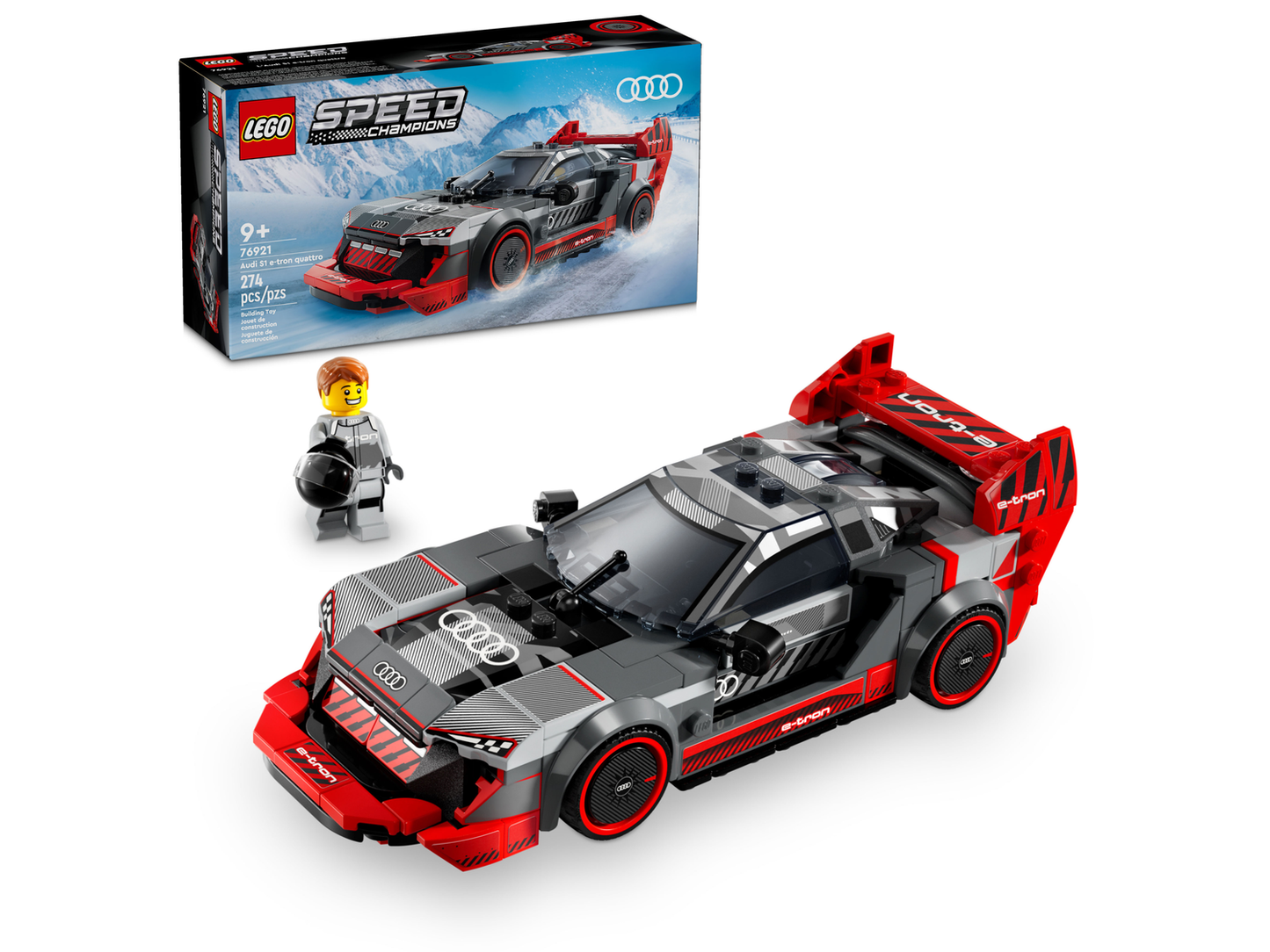 Speed Champions 76921 Audi S1 e-tron quattro Rennwagen