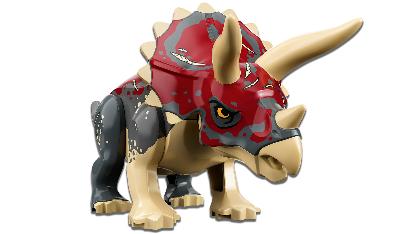 Jurassic World 76950 Triceratops-Angriff