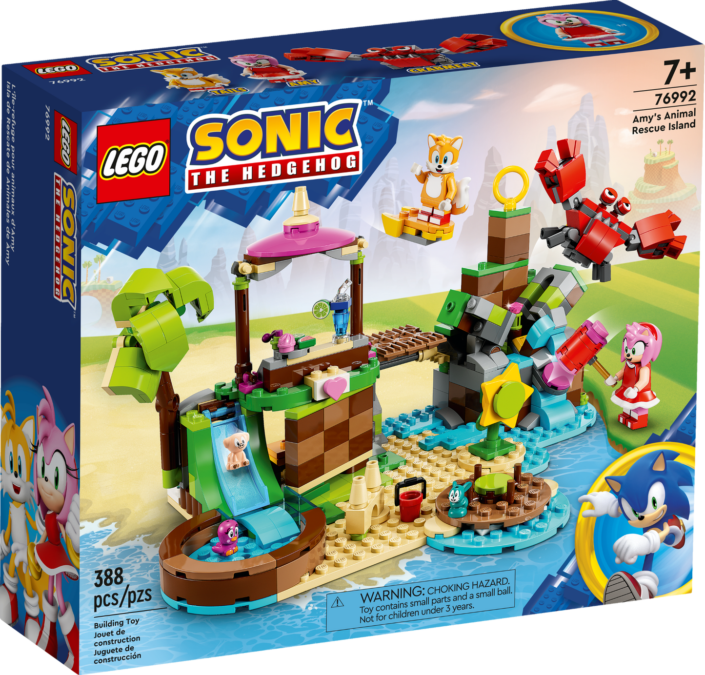 Sonic the Hedgehog 76992 Amys Tierrettungsinsel