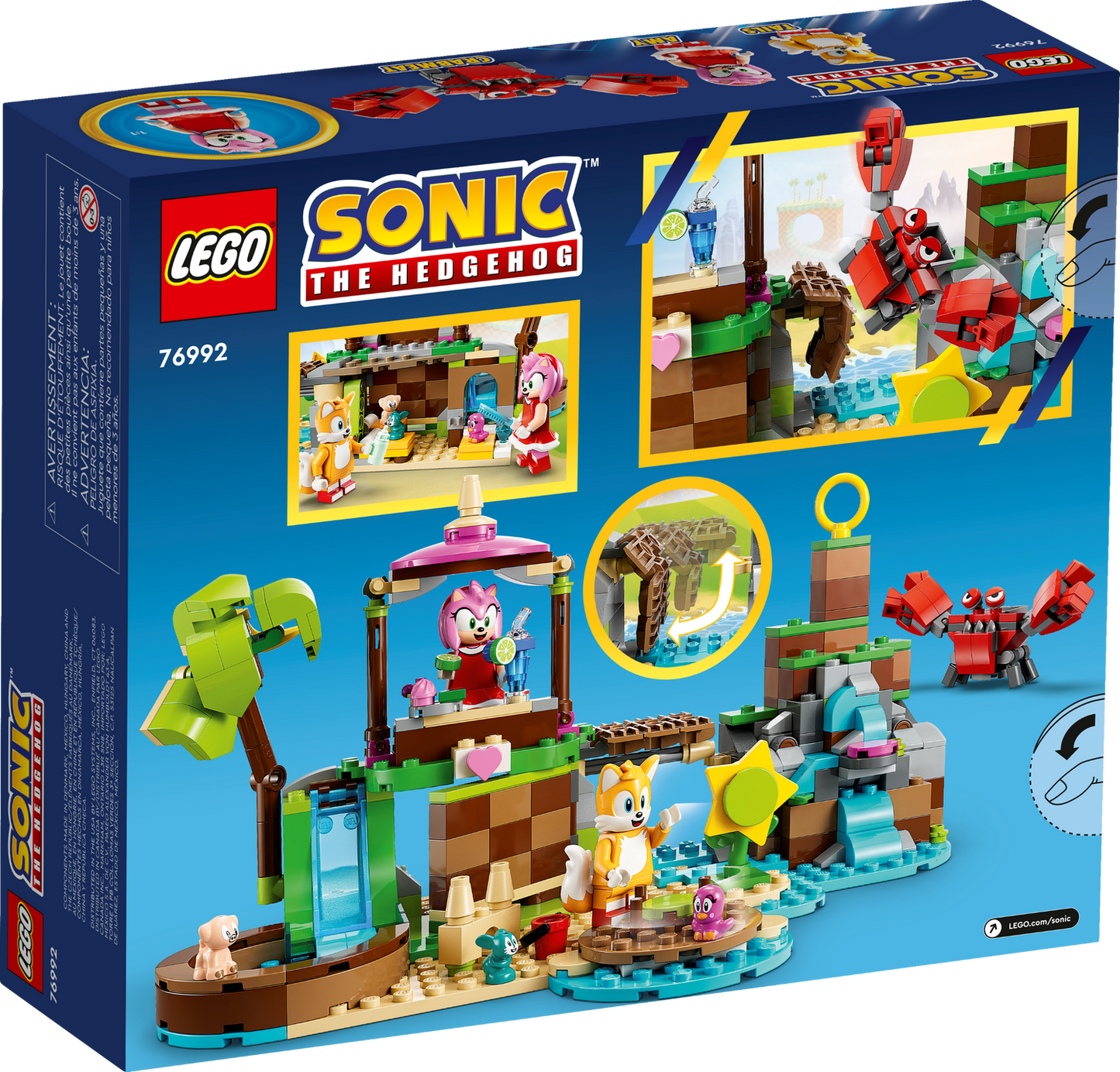 Sonic the Hedgehog 76992 Amys Tierrettungsinsel