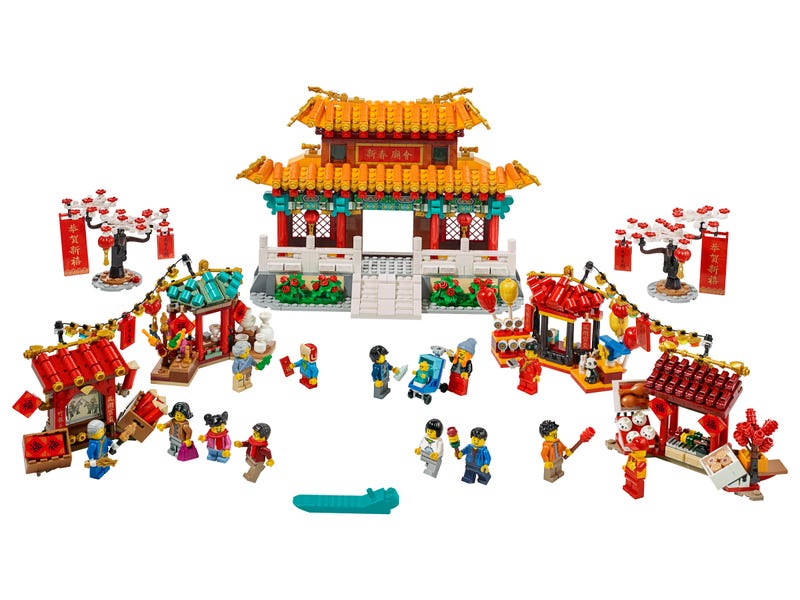 Seasonal 80105 Tempelmarkt zum Chinesischen Neujahrsfest