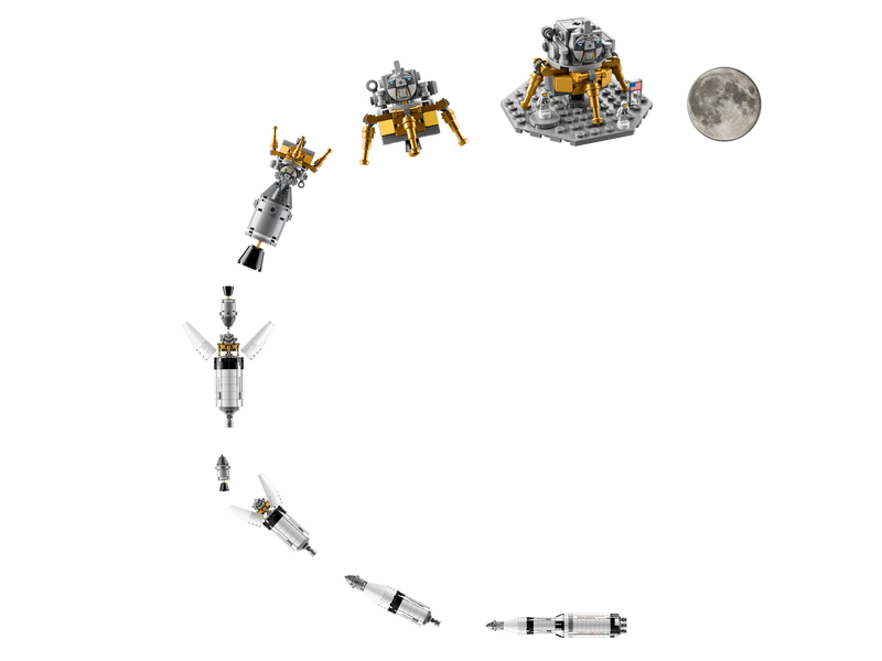 Ideas 92176 LEGO NASA Apollo Saturn V