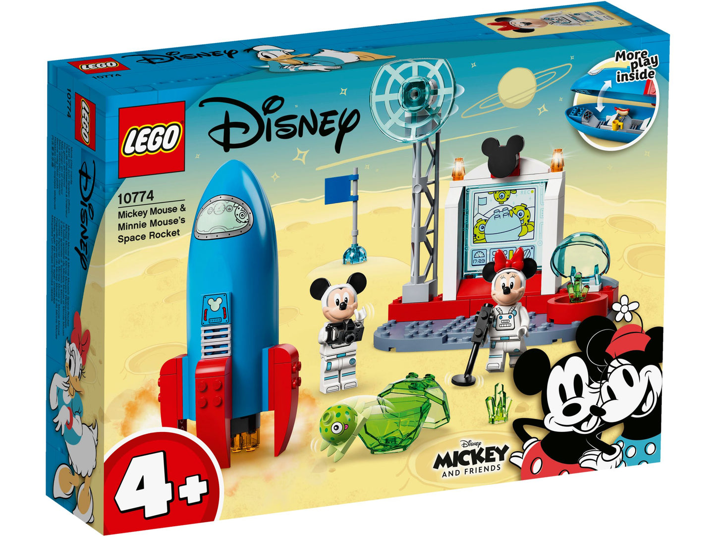 Disney 10774 Mickys und Minnies Weltraumrakete
