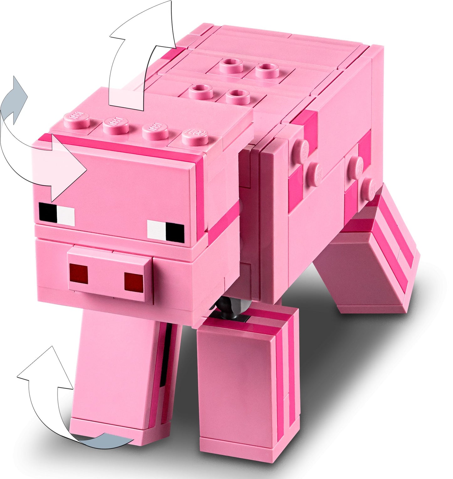 Minecraft 21157 BigFig Schwein mit Zombiebaby