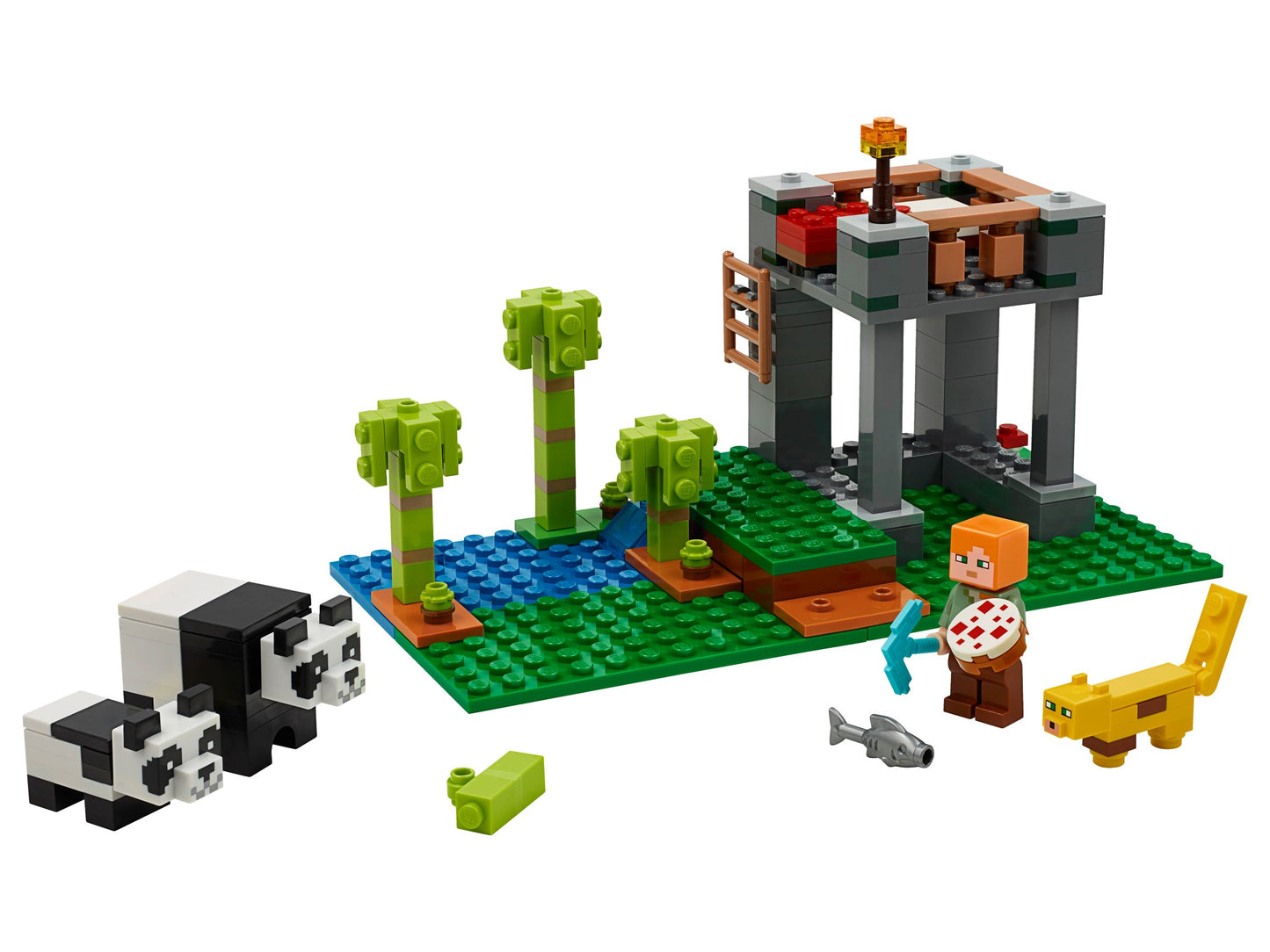 Minecraft 21158 Der Panda-Kindergarten