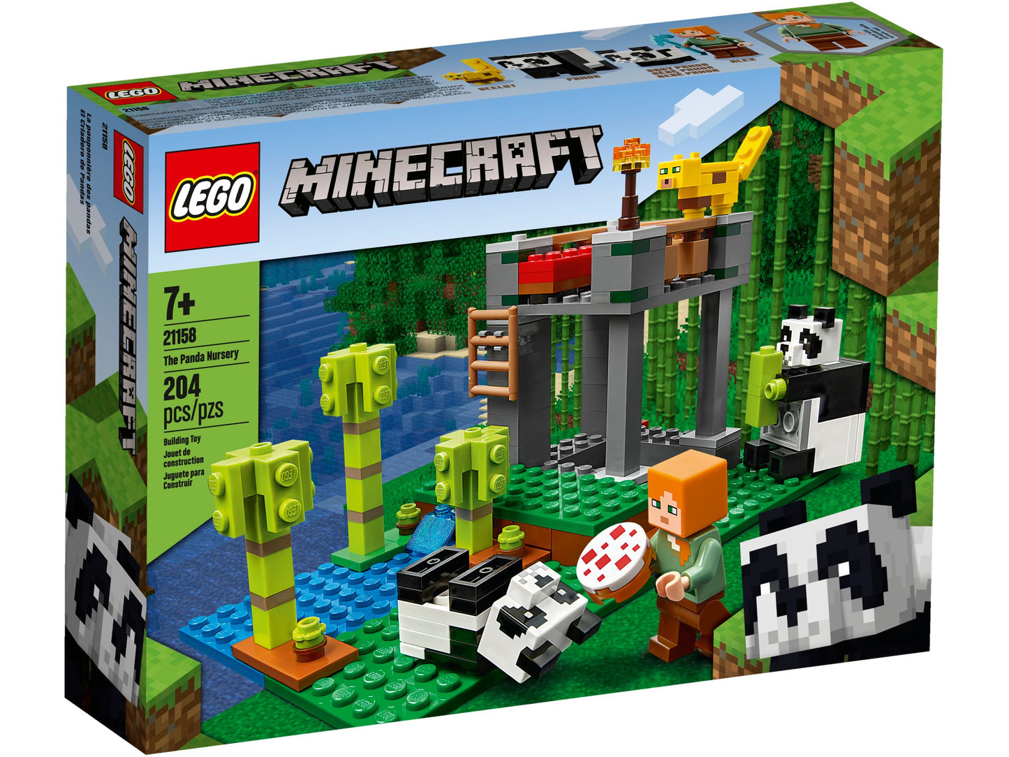 Minecraft 21158 Der Panda-Kindergarten