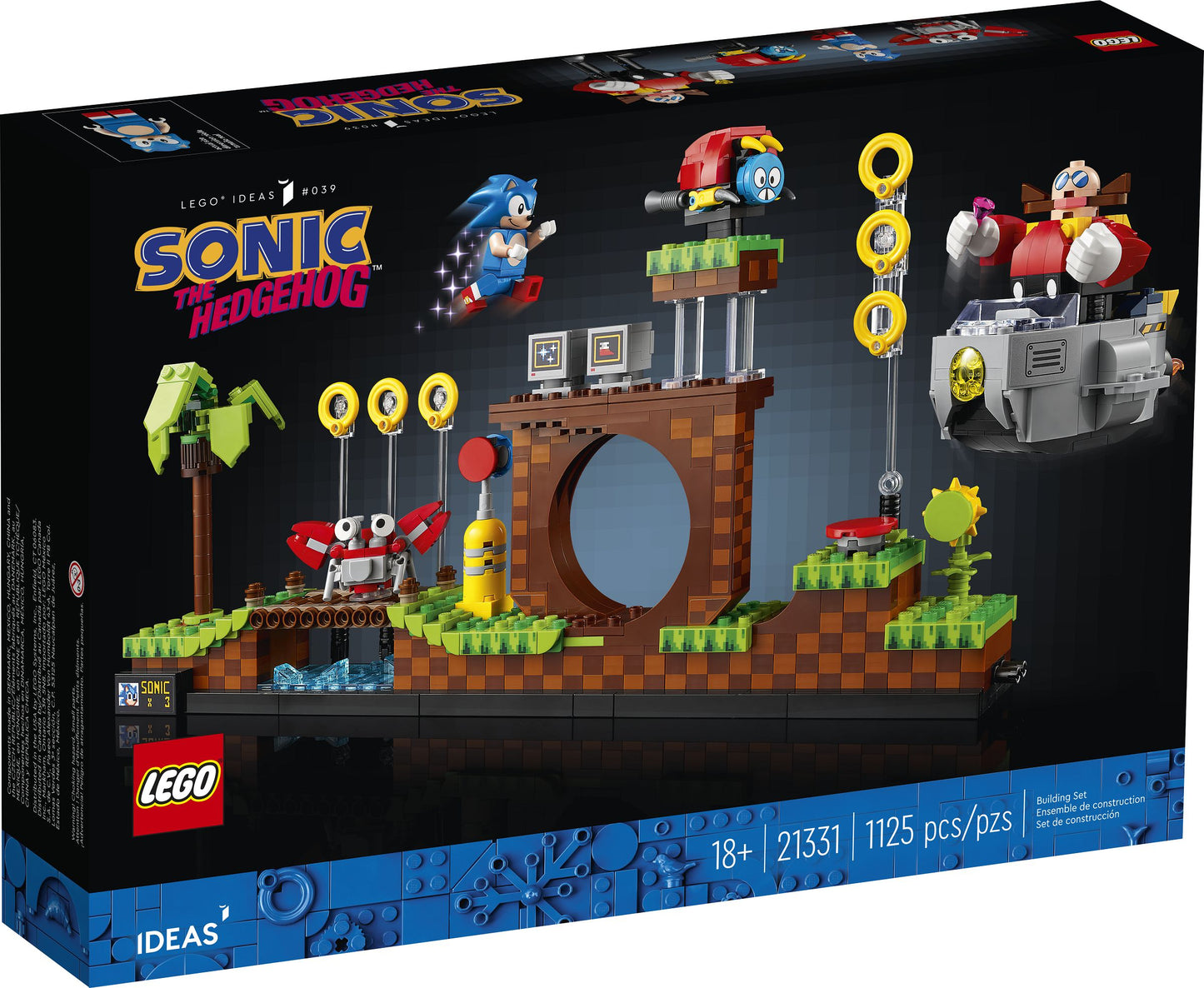 Ideas 21331 Sonic the Hedgehog – Green Hill Zone