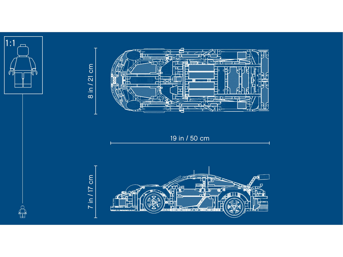 Technic 42096 Porsche 911 RSR