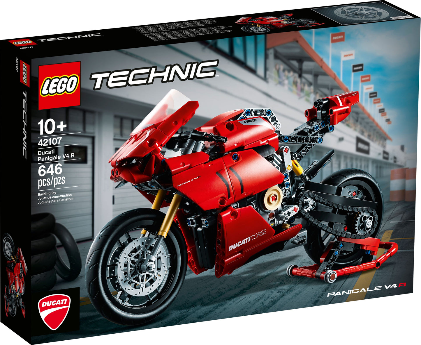 Technic 42107 Ducati Panigale V4 R