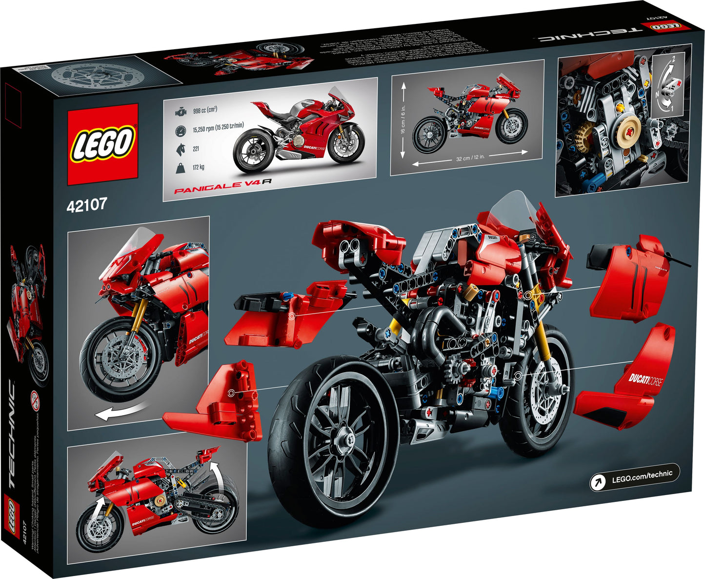 Technic 42107 Ducati Panigale V4 R