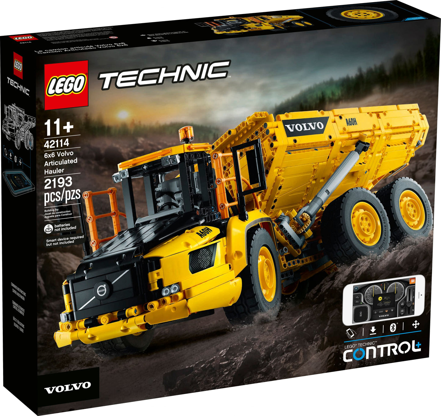 Technic 42114 VOLVO A60H Knickgelenk-Kipper