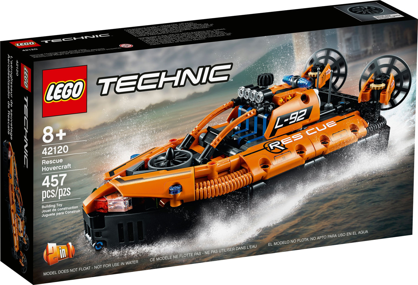 Technic 42120 Luftkissenboot für Rettungseinsätze