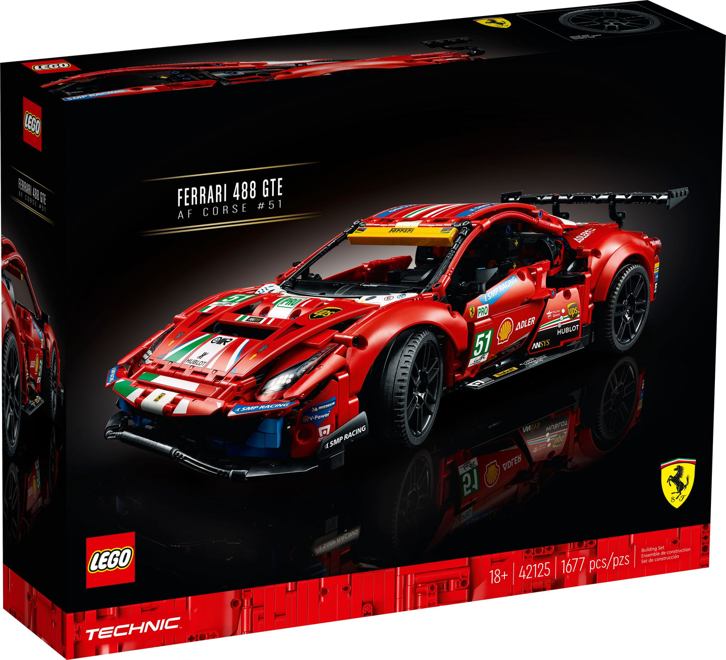 Technic 42125 Ferrari 488 GTE“AF Corse #51”