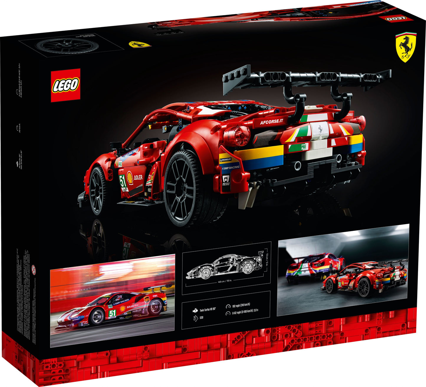 Technic 42125 Ferrari 488 GTE“AF Corse #51”