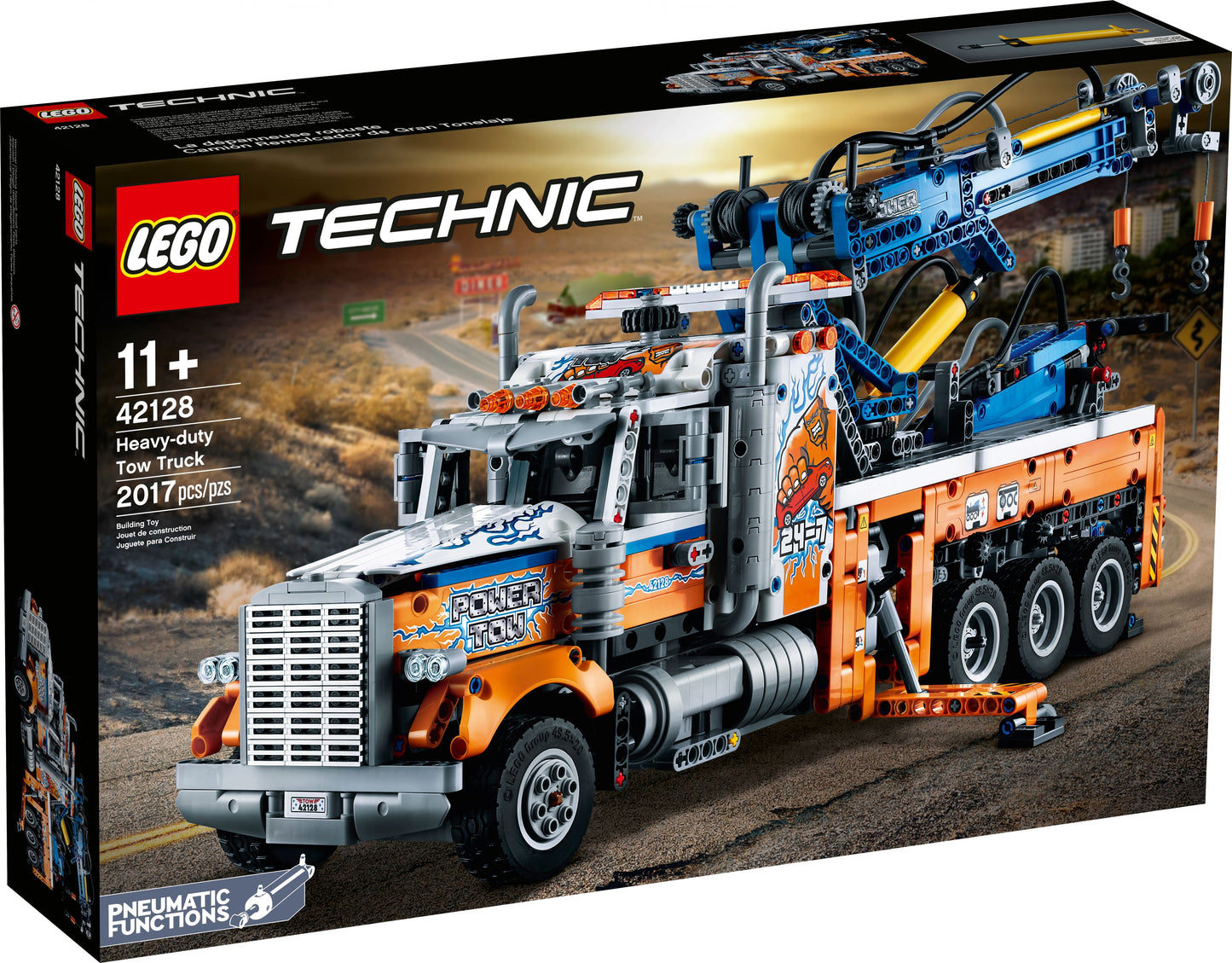 Technic 42128 Schwerlast-Abschleppwagen