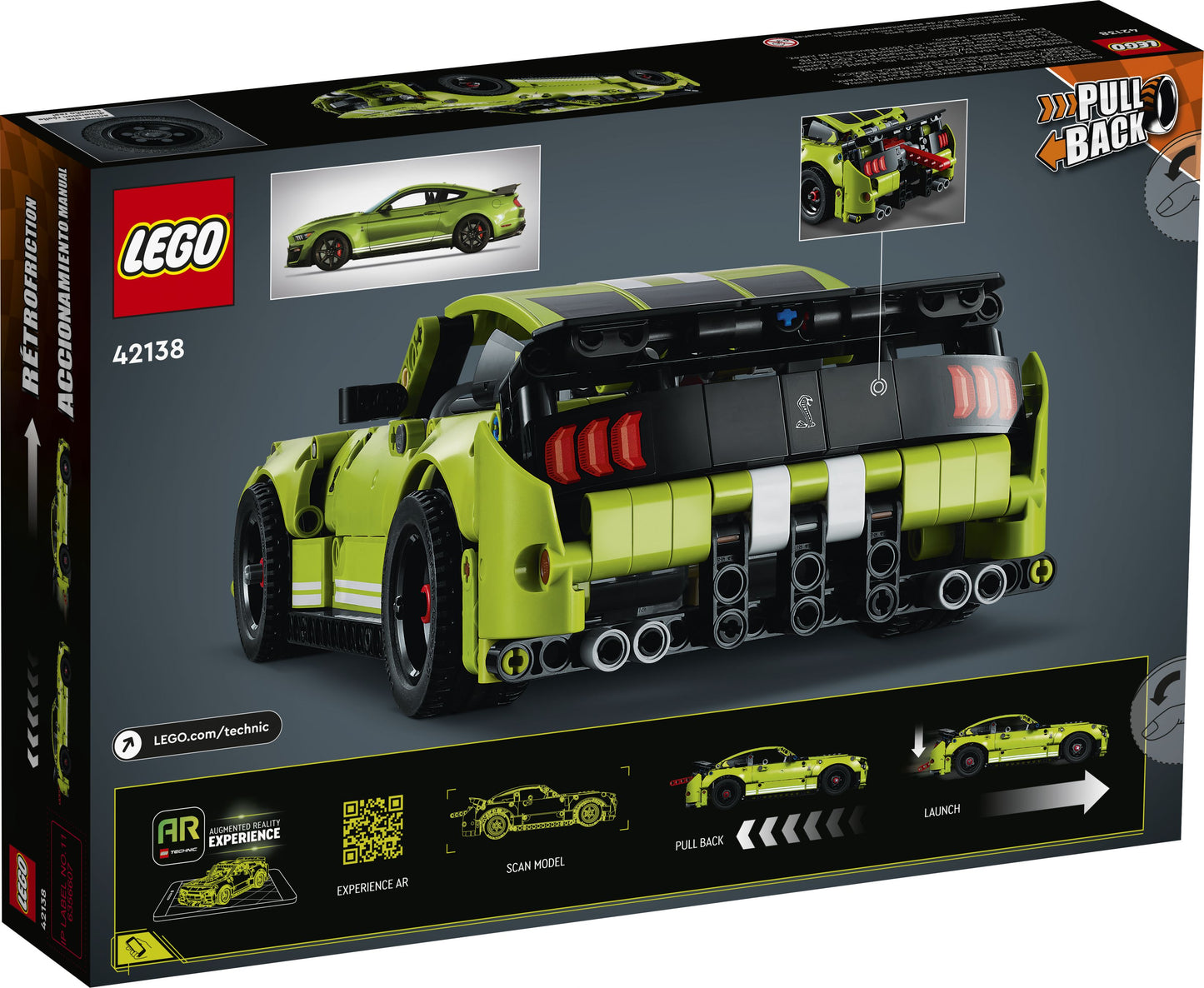 Technic 42138 Ford Mustang Shelby GT500®